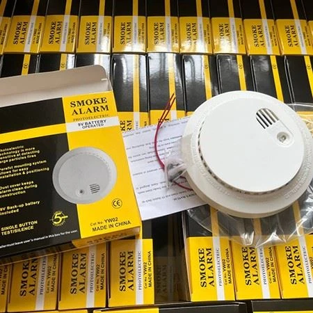 Battery Smoke Alarm With Photoelectric